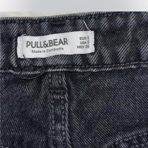 Pull&Bear Dark Gray Denim Jeans